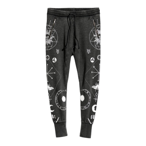 Celestial Graphic Sweatpants Men’s Drawstring Joggers - Picture 1 of 6